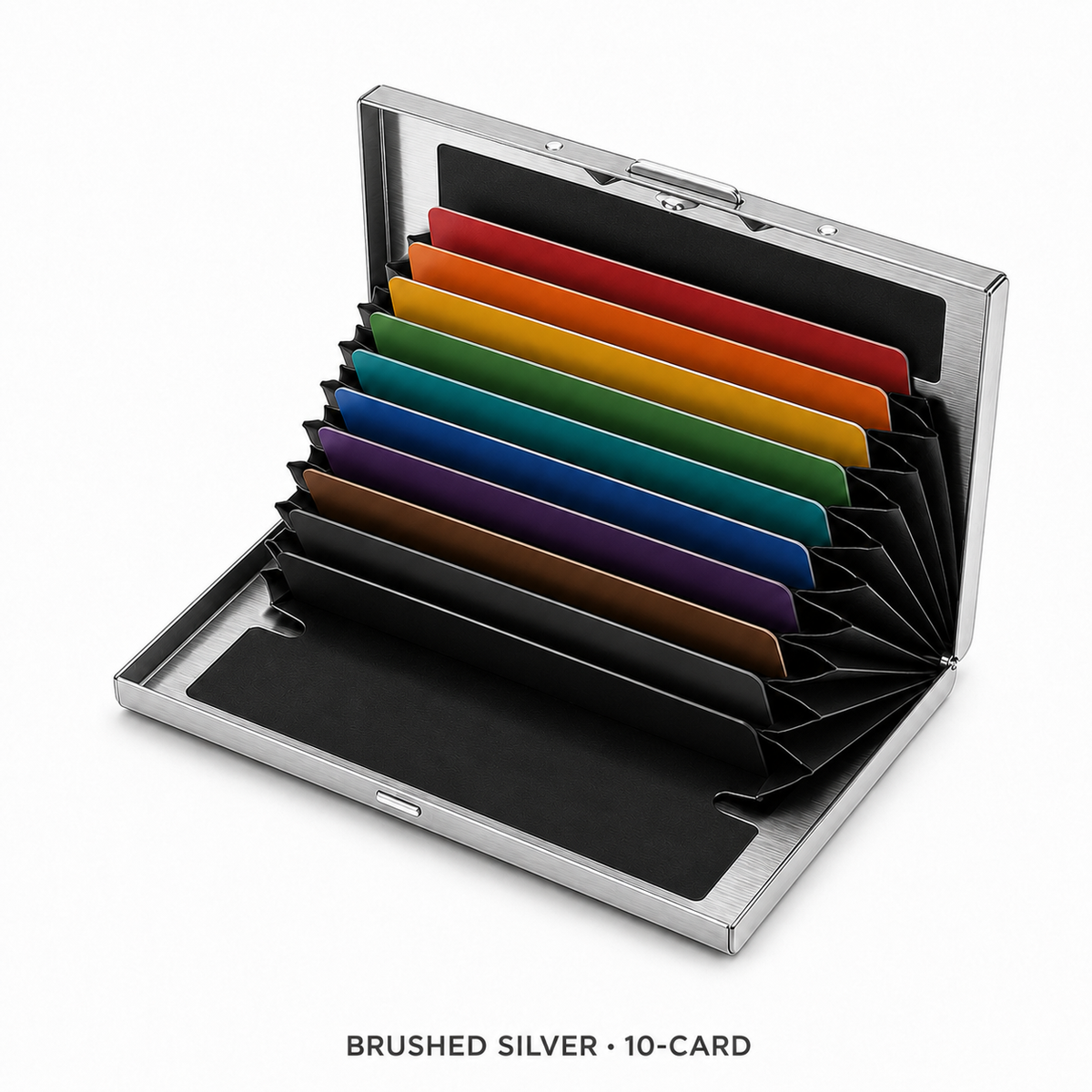 ๐ฅRFID-Blocking Stainless Steel Card Wallet โ Organized, Secure & Pocket-Ready ๐