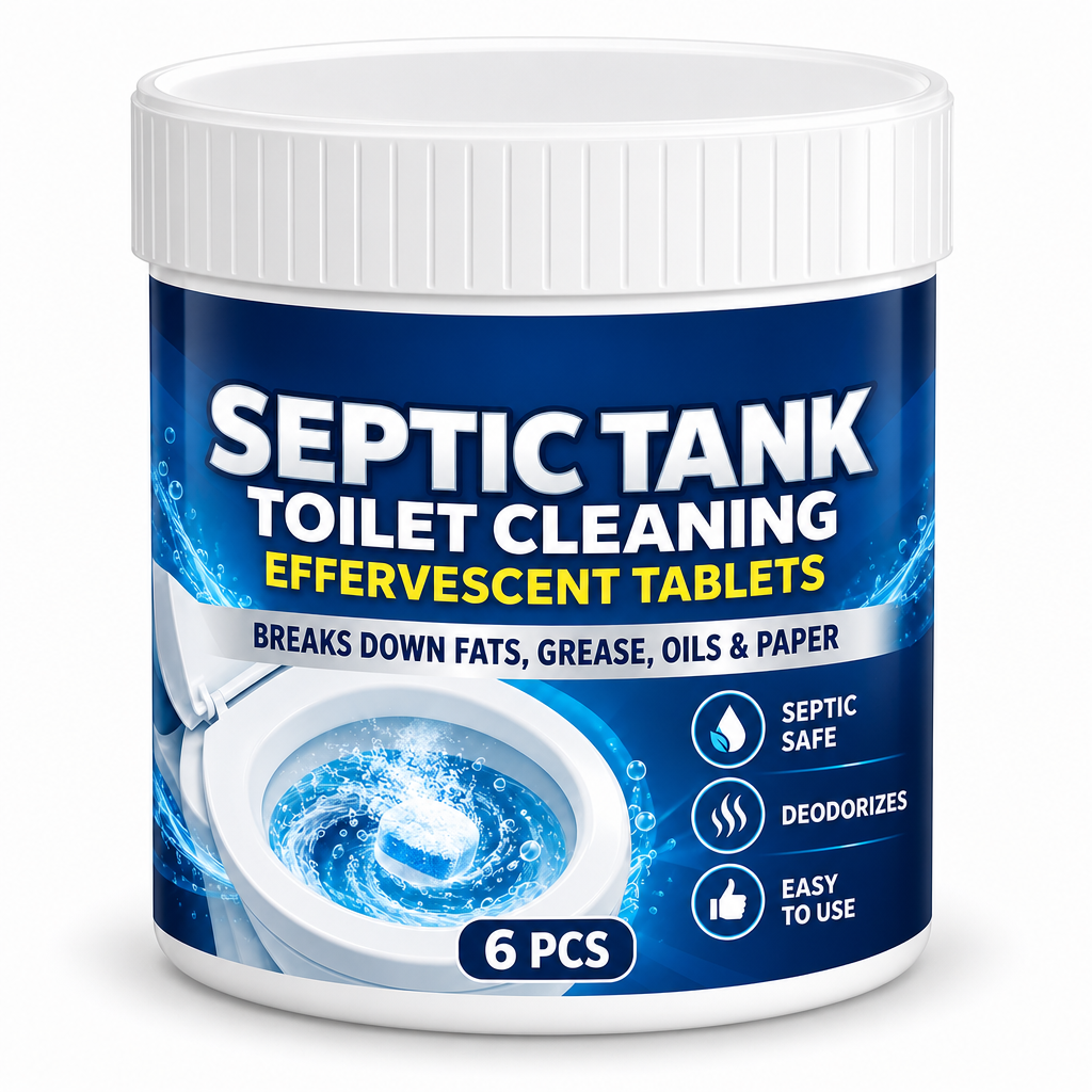 ๐ฝโจ Effervescent Toilet Cleaning Tablets โ Drop, Fizz & Refresh