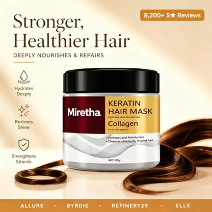 Miretha™ Premium Collagen Keratin Hair Mask