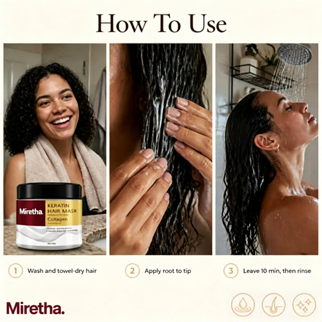 Miretha™ Premium Collagen Keratin Hair Mask