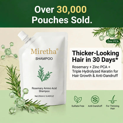 Miretha®Rosemary&Anti-Hair Fall HairLoss Treatment Shampoo