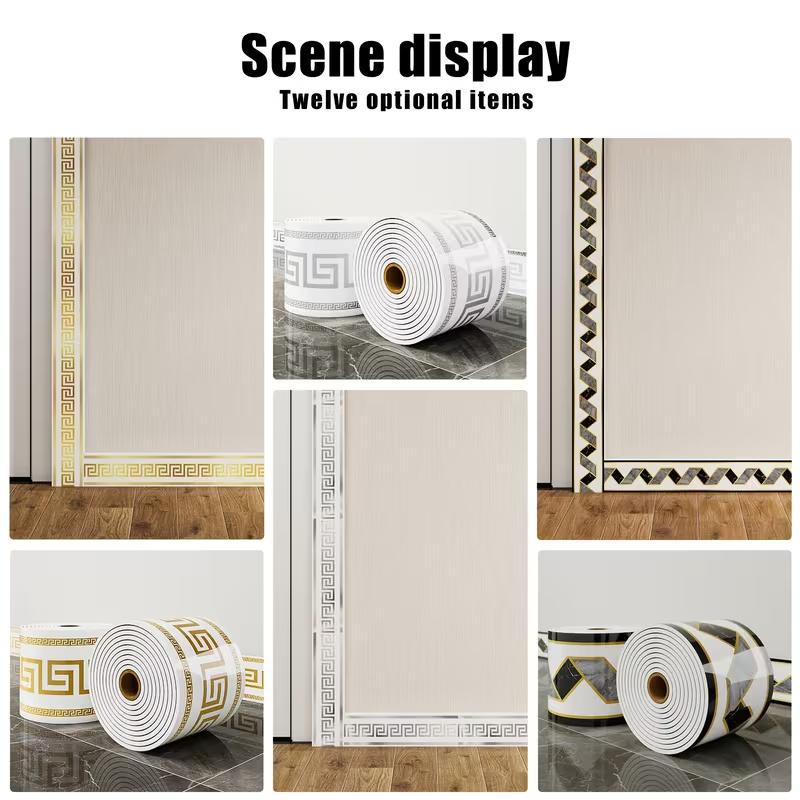 ✨Self-adhesive vinyl skirting trim