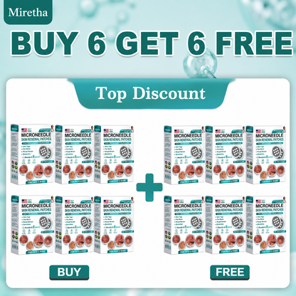 Miretha® 2-in-1 Microneedle & Hydrocolloid Patch👨‍⚕️ | Removes raised moles, acne, flat warts, and skin tags | Helps improve wrinkles, scars, and blemishes | Invisible patches for face and body💖