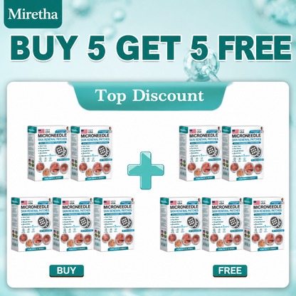 Miretha® 2-in-1 Microneedle & Hydrocolloid Patch👨‍⚕️ | Removes raised moles, acne, flat warts, and skin tags | Helps improve wrinkles, scars, and blemishes | Invisible patches for face and body💖