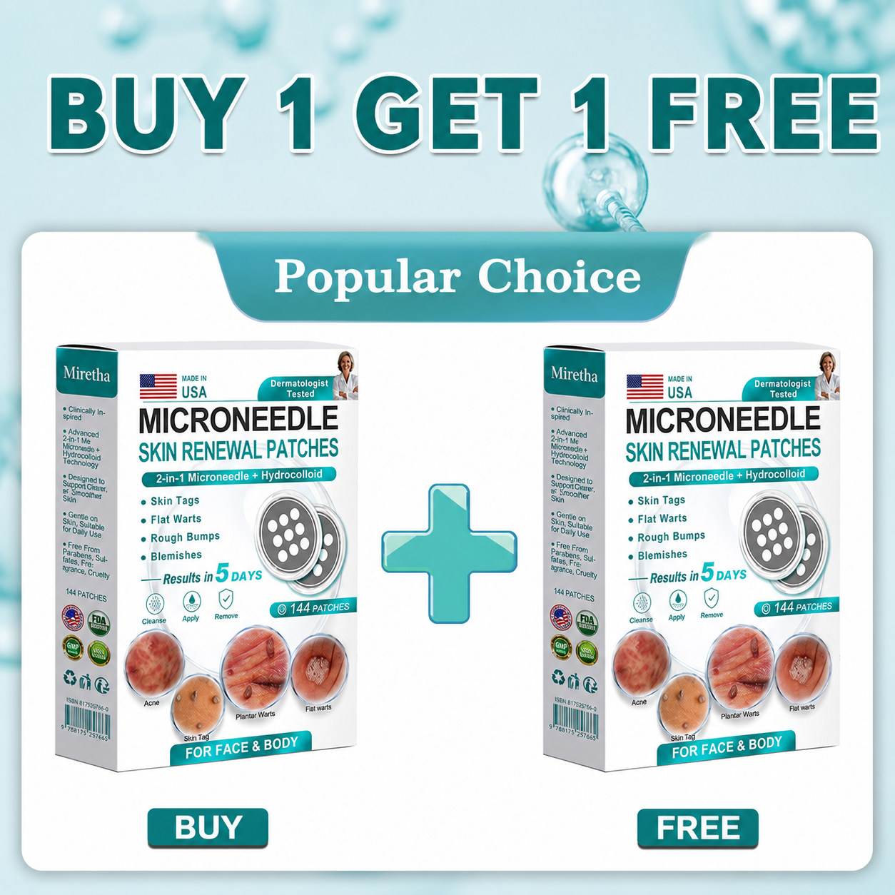2-Pack: 🔥 Buy one. get one FREE 💰
