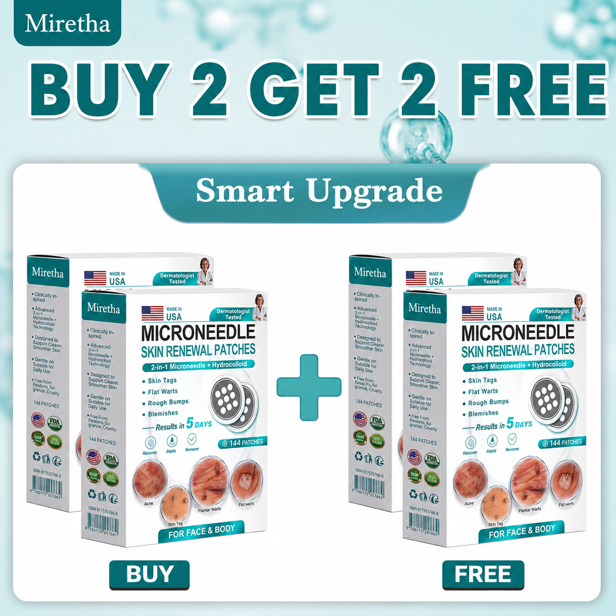 4-Pack - ✨ Buy two. get two free ✨
