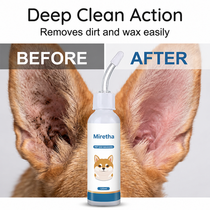 Gentle Pet Ear Cleaner Solution