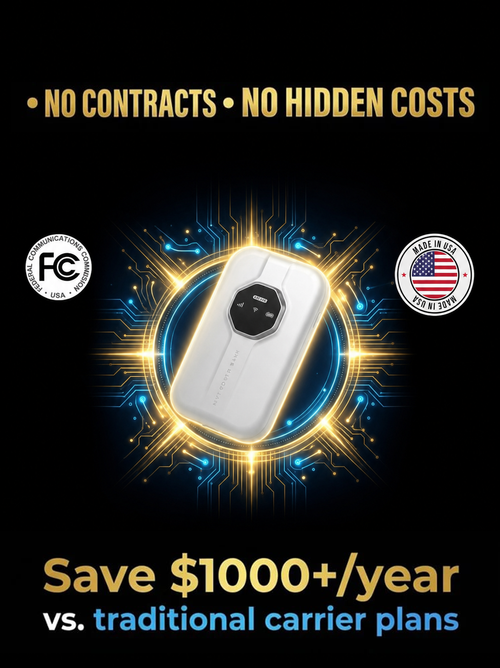 Boundless Portable WiFi – Global Coverage for Travel & Business