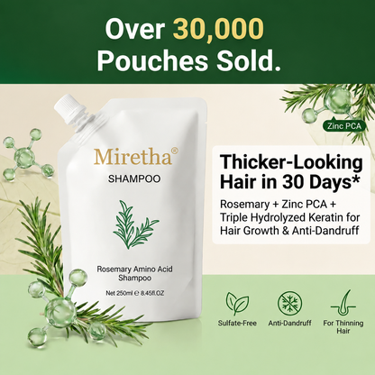 Miretha®Rosemary&Anti-Hair Fall HairLoss Treatment Shampoo