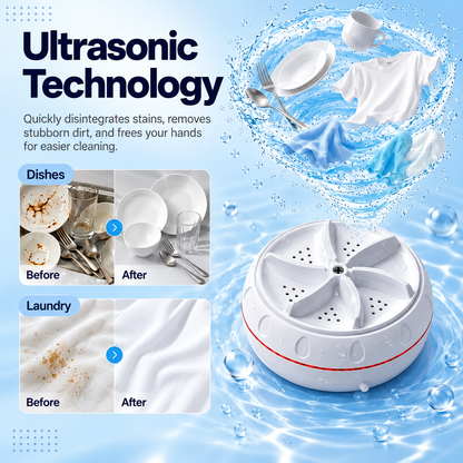 Portable Cordless Mini Washer