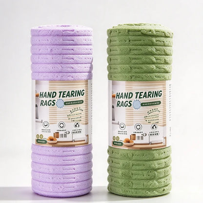 Lazy Disposable Cleaning Cloths Roll|Use Once, Toss Away