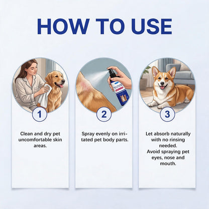 Hot Spot & Itch Relief Spray for Dogs & Cats