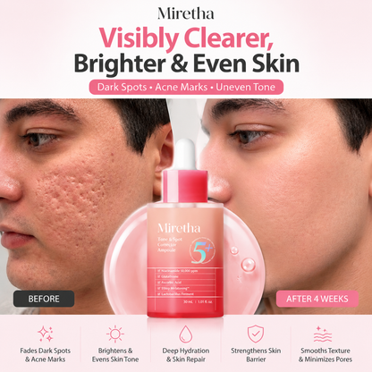 Redence Daily Niacinamide Tone & Spot Correction Serum, Vitamin C Brightening & Hydrating Face Serum for Sensitive Skin, Korean Skin Care