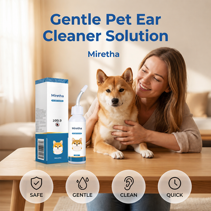 Gentle Pet Ear Cleaner Solution
