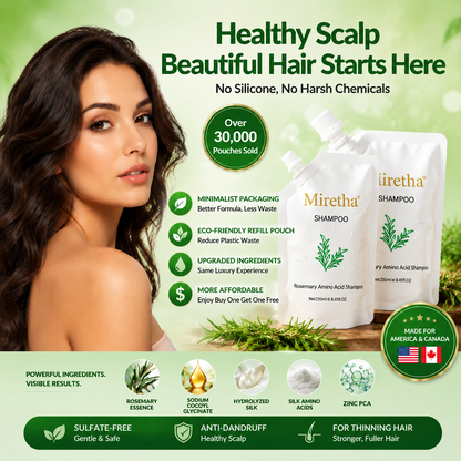 Miretha®Rosemary&Anti-Hair Fall HairLoss Treatment Shampoo
