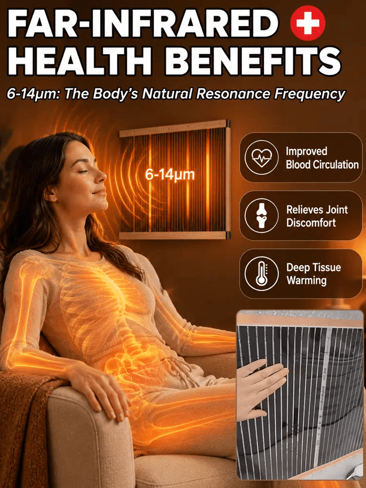 【Heats Up in 3 Seconds】German High-Tech Graphene Wall Heater