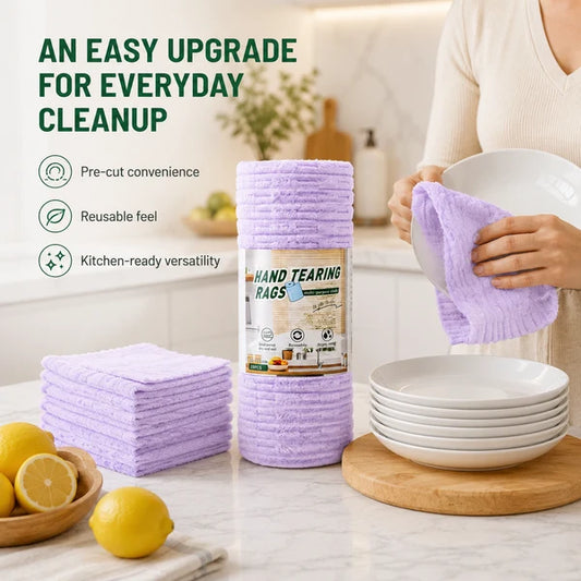 Lazy Disposable Cleaning Cloths Roll|Use Once, Toss Away