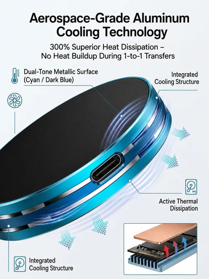 Magnetic Anti-Lost Portable SSD External Solid State Drive