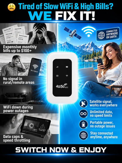 [Global Coverage] Boundless Portable Wi-Fi– 🛜