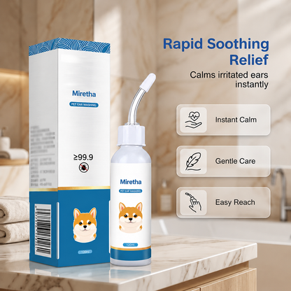Gentle Pet Ear Cleaner Solution