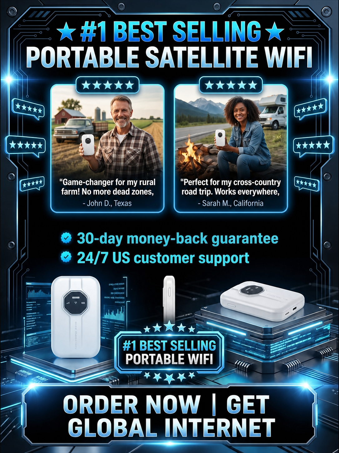 Boundless Portable WiFi – Global Coverage for Travel & Business