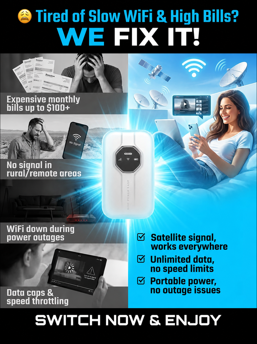 Boundless Portable WiFi – Global Coverage for Travel & Business
