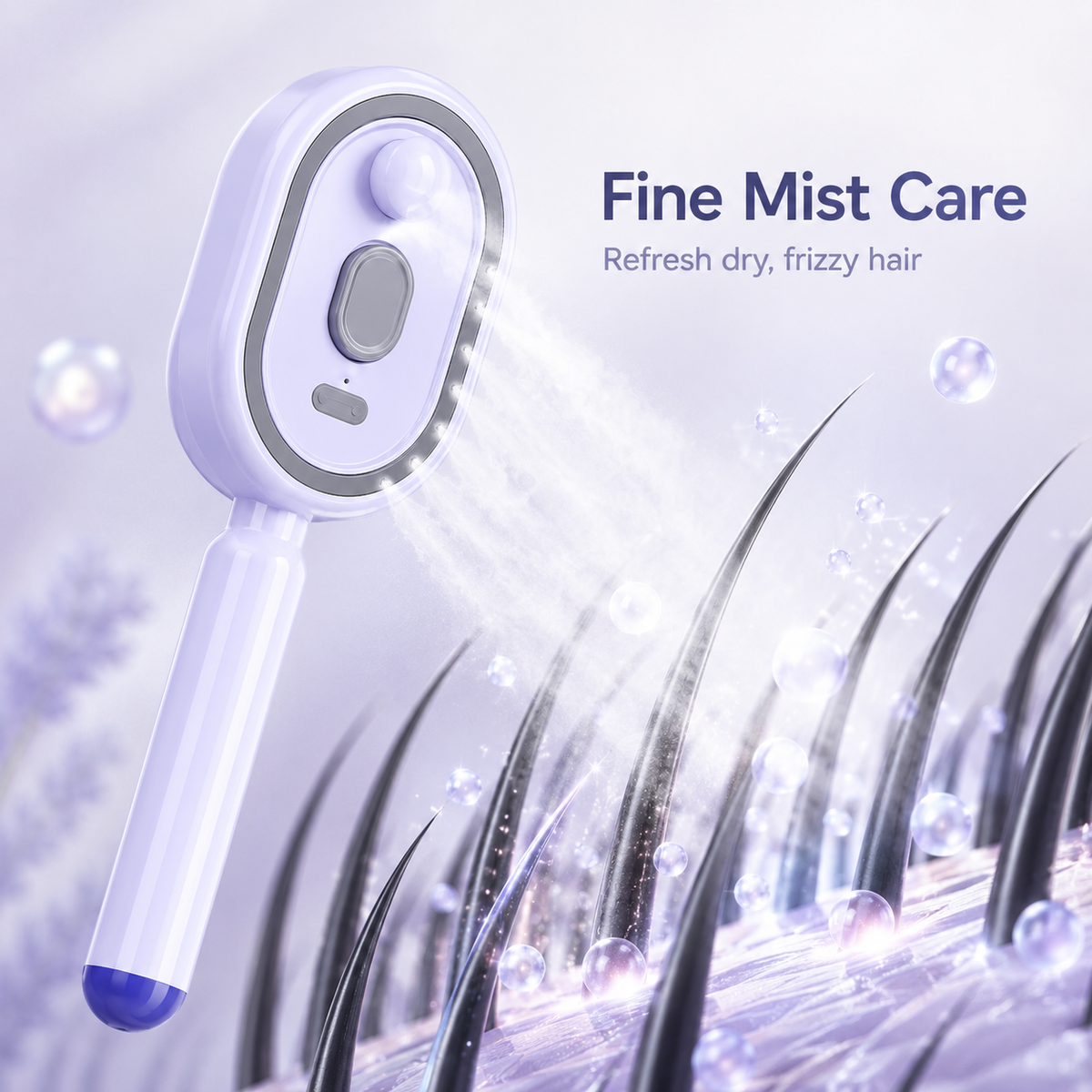 3-in-1 Mist Spray Scalp Massage Comb