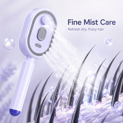 3-in-1 Mist Spray Scalp Massage Comb
