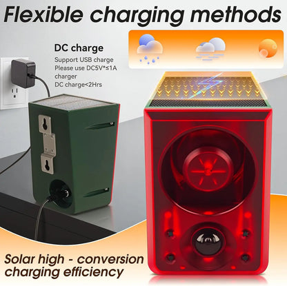 🚨 50% OFF Outdoor Solar Motion Alarm for Yard & Garden ☀️