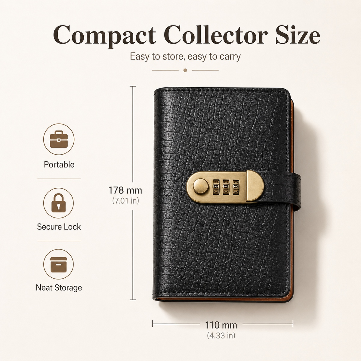 💵 50% OFF Secure Banknote Collection Booklet – Holds Up to 100 Notes 🔐