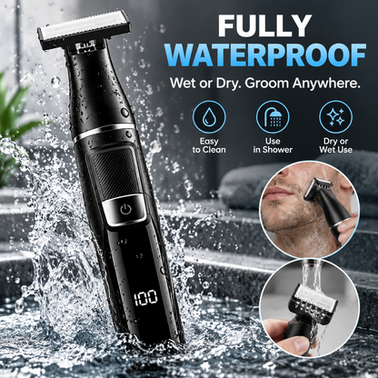 9-in-1 Men's Grooming Kit – One Tool for Beard, Hair & Body