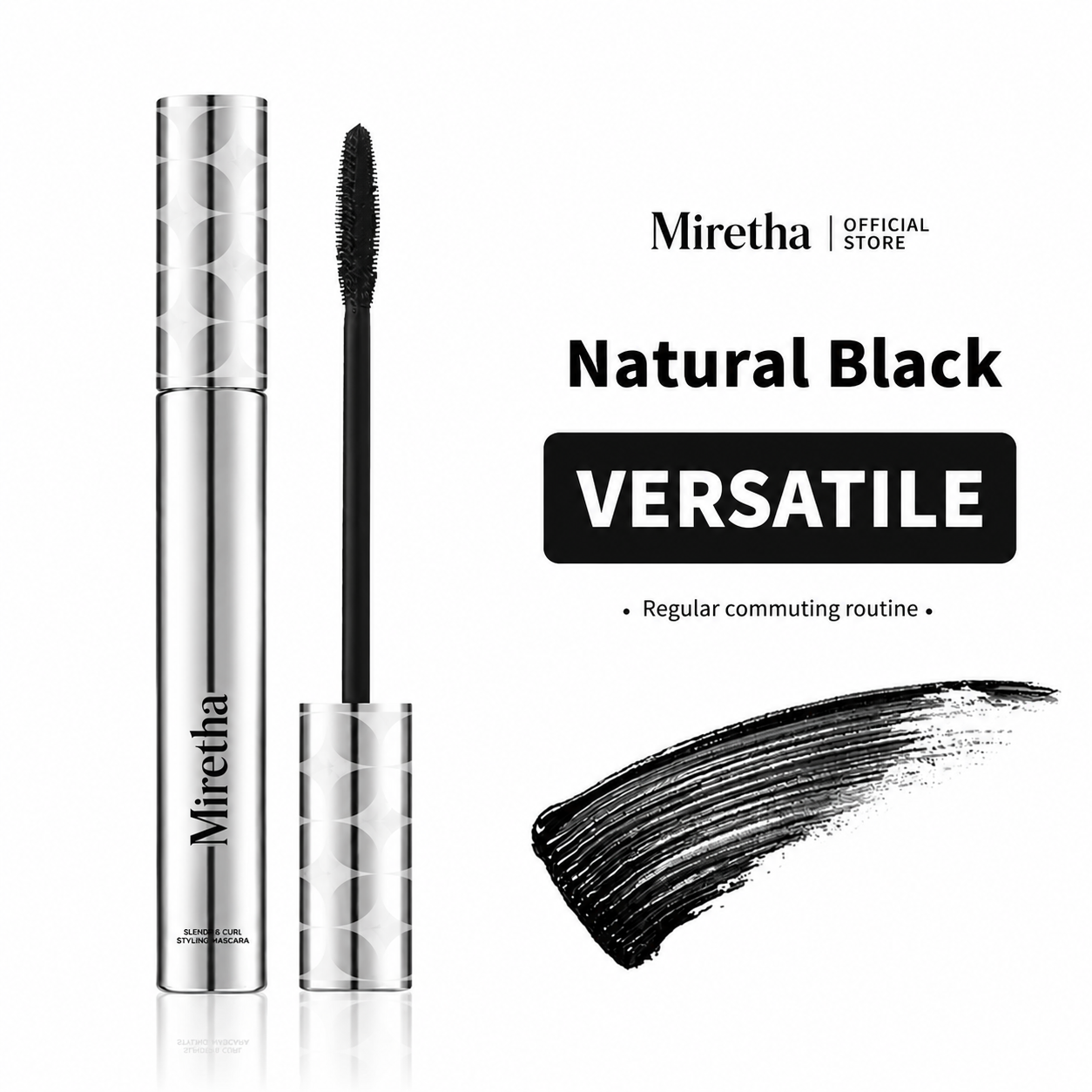 24-Hours Long-Lasting Waterproof Mascara