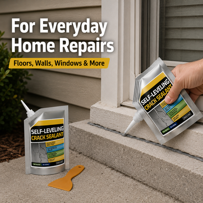 🛠️ Self Leveling Waterproof Crack Sealant 💧