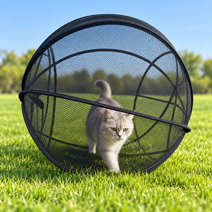 🐱🌿 Cat Haven™ – Pop-Up Mesh Playpen