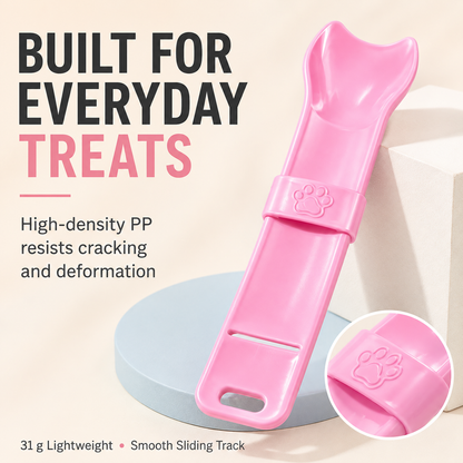 🐾 Cat Treat Tube Squeezer & Strip Feeder for Cleaner, Mess-Free Feeding