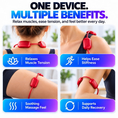 Portable Neck Massager with Heat – Relax Neck Tension Anywhere