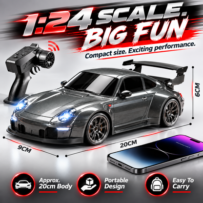 🚗 2.4GHz RC Drift Car For Kids – High Speed Remote Control Racing Fun Toy