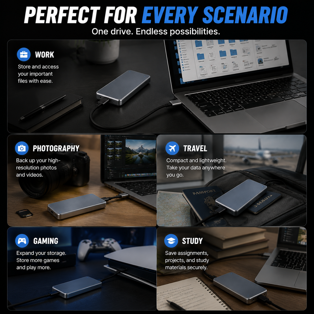 🔥 LAST DAY: 50% OFF Portable SSD — Keep Your Photos & Files Safe!