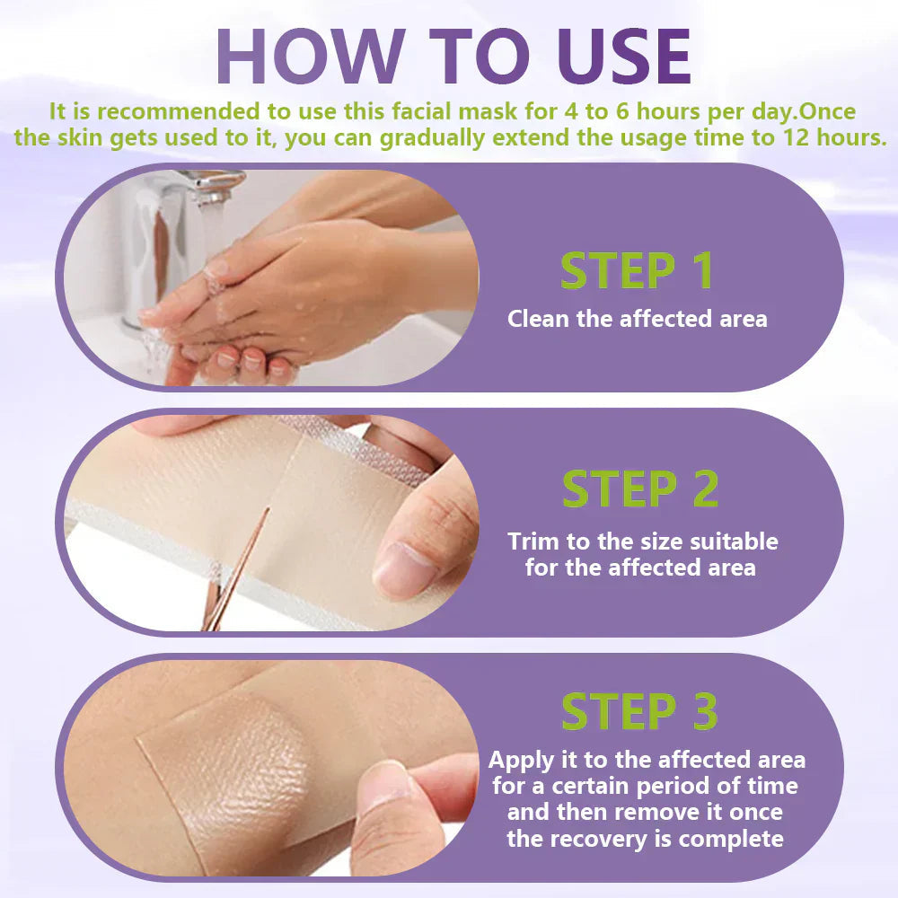 Miretha® Soluble Microneedle Botanical Skin Tag Removal Patch