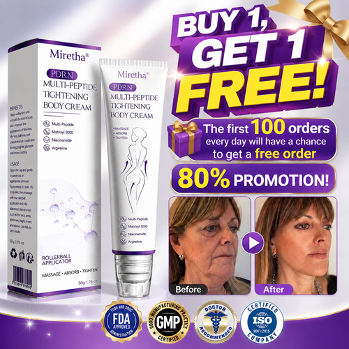 FDA Official: MIRETHA® PDRN Multi-Peptide Massaging Body Roller Cream