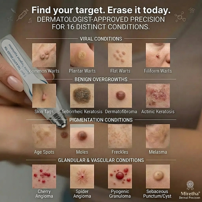 𝟕-𝐃𝒂𝘆 𝐒𝗸𝐢𝐧 𝐓𝒂𝗴 & 𝐒𝐩𝙤𝐭 𝐄𝐫𝒂𝐬𝙚𝐫 Painless & Scar-Free Advanced Imperfection Removal Rollerball Pen