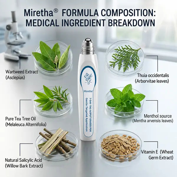 𝟕-𝐃𝒂𝘆 𝐒𝗸𝐢𝐧 𝐓𝒂𝗴 & 𝐒𝐩𝙤𝐭 𝐄𝐫𝒂𝐬𝙚𝐫 Painless & Scar-Free Advanced Imperfection Removal Rollerball Pen