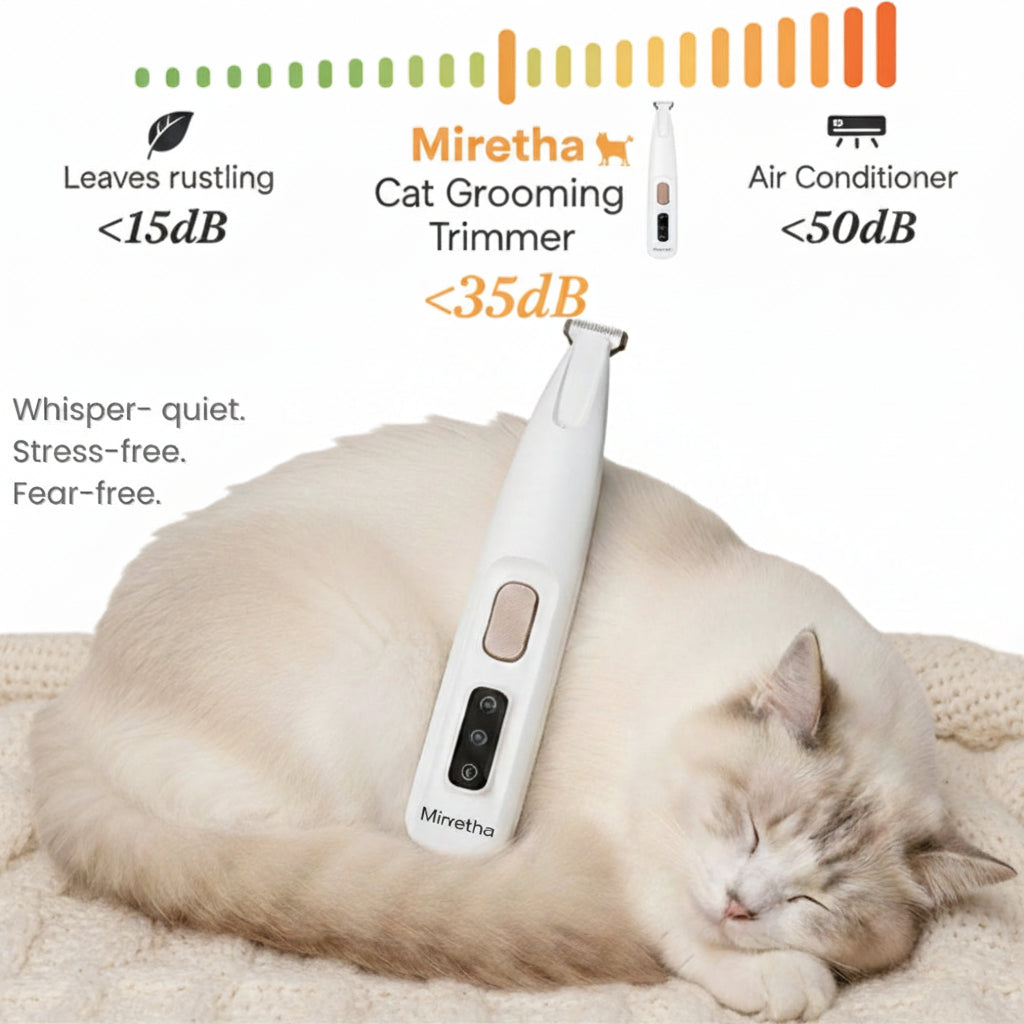 ✂️🐾Precision Pet Trimmer – Safe Grooming for Paws, Eyes & Tail with LED Light