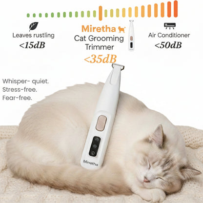 ✂️🐾Precision Pet Trimmer – Safe Grooming for Paws, Eyes & Tail with LED Light