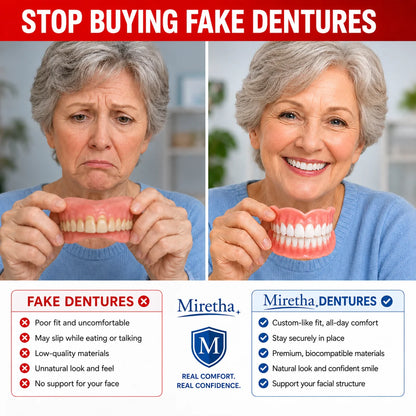 Custom-Fit Dentures for Everyday Comfort