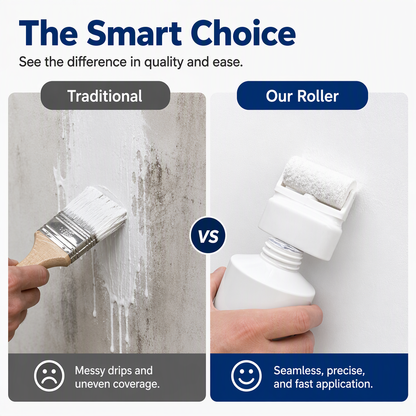 ❤️2-in-1 Wall Repair Paint with Built-In Roller