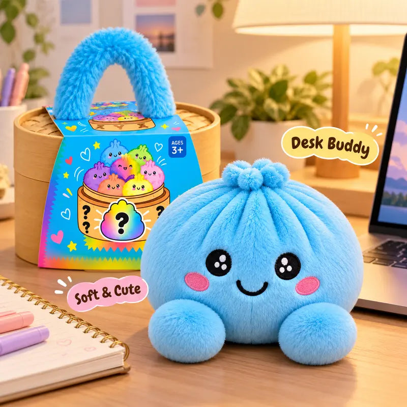 ❤️ Cute Dumpling Plush Squishy – Soft & Adorable Gift