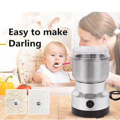 🌿 Stainless Steel Dry Ingredient Grinder ✨ Spices, Grains & Coffee