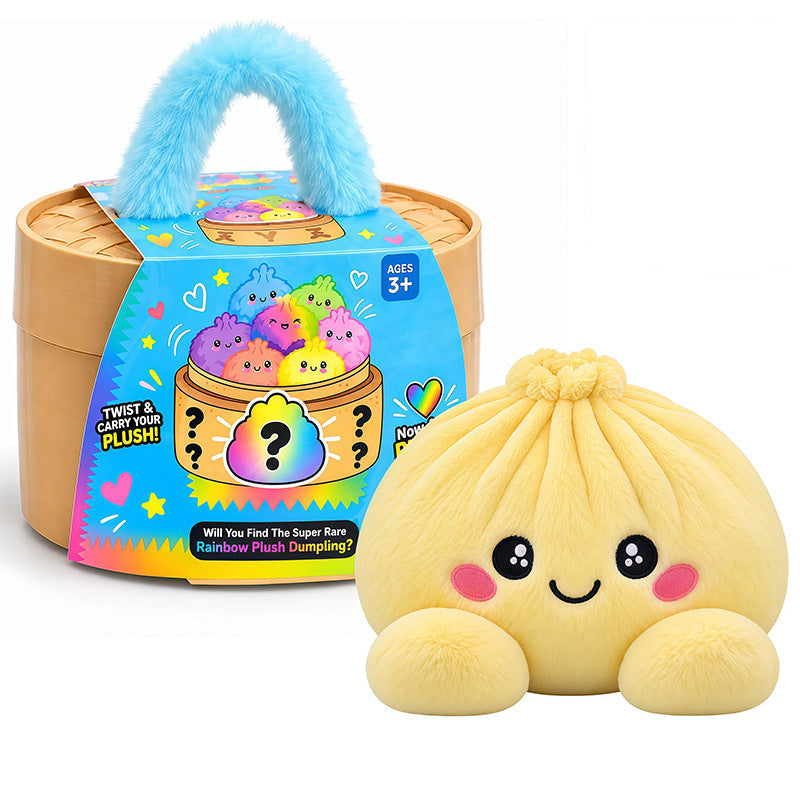 ❤️ Cute Dumpling Plush Squishy – Soft & Adorable Gift