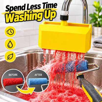🎁Paint Roller Cleaner with Hose &amp; Faucet Adapter